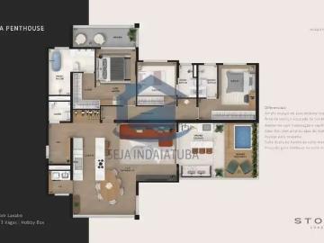 Apartamento para Venda em Indaiatuba/SP Centro 3 Quartos