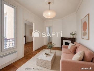 Appartement 2 pièces 35 m²