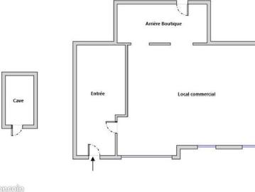 Appartement 3 pièces 39 m²