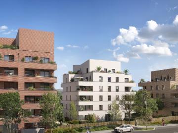 Appartement T2, 45.51 m² Toulouse Montaudran