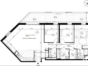 Appartement de 4 pièces de luxe en vente à Nantes, Pays...