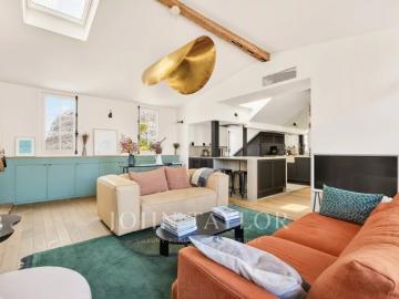 Appartement de charme au dernier étage