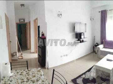 Appartement F3 meublé RDC route Assilah