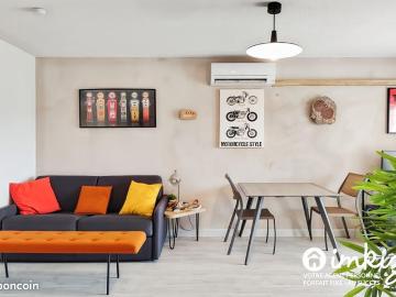 Appartement rénové et meublé