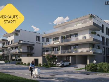 B01 | Die Gartenwohnung 3 Zimmer u. 120 m² Garten...
