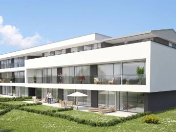Bad Ischl: Neue 3 Zimmer Wohnung mit Loggia + TG + Parkplatz