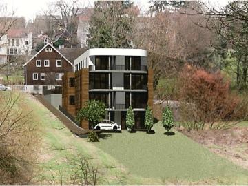 Baugrundstück mit genehmigtem MFH Projekt &...
