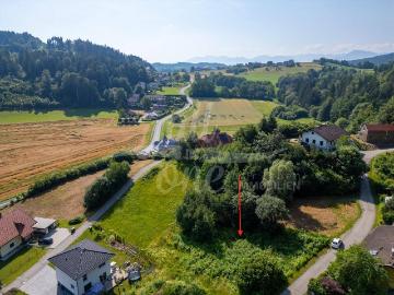 Baugrundstück mit schönem Ausblick in ruhiger Lage von...