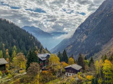 Bauland in Blatten bei Naters Naturparadies in der...