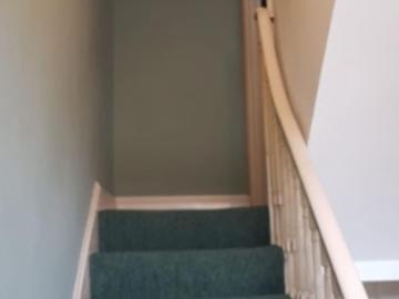 Bed in a comfy twin bedroom, in Phibsborough