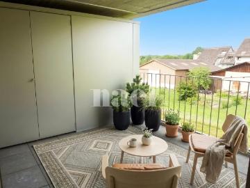 Bel appartement lumineux de 4.5 pièces au 3ème étage.