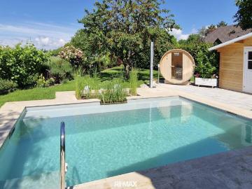 Bisamberg Familien Idylle mit Wellness Oase auf...