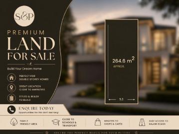 Build Your Dream Home at a Premium Austral Address. Land...