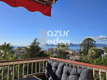 Cannes Basse Californie 3P Vue mer