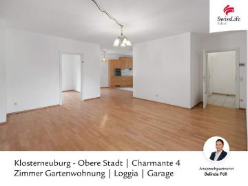 Charmante 4 Zimmer Gartenwohnung | Loggia | Garage |...