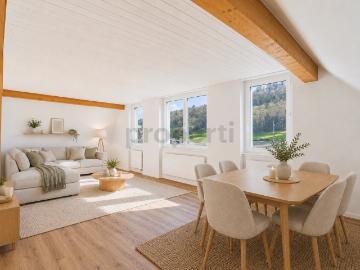 Charmante 4 Zimmer Maisonette Wohnung mit Dachgeschoss...