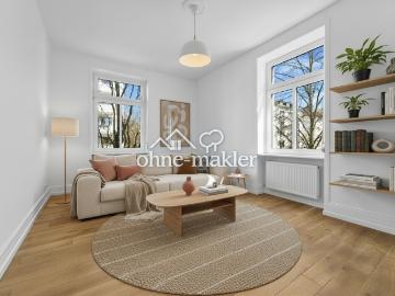 Charmante 4 Zimmer Wohnung mit Balkon im Frankfurter Ostend