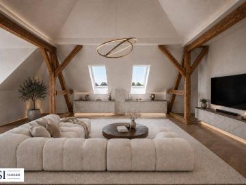 Charmante Maisonettewohnung mit Garten und Balkon