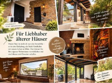 Charmantes Haus mit Kamin & Wintergarten