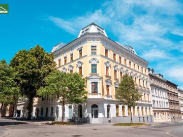 Das Hasner Palais – Helle Eckwohnung im sanierten Altbau...