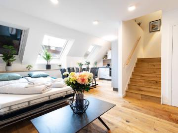 DG Maisonette mit besonders großzügigen Terrassen und...