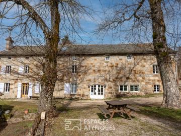 Domaine équestre aux confins de l'Ardèche et de la...