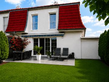 Doppelhaushälfte mit Garten