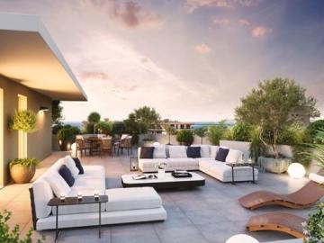 DUPLEX de 150m2 en DERNIER ÉTAGE avec 130 m2 de TERRASSE !