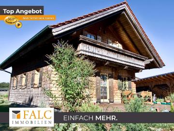 Einfach Mehr: Ökologisches Natur Holzmassivhaus, EBK, PV...