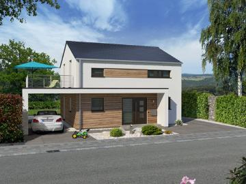 Energiesparhaus in topangebundener Kleinstadt mit...