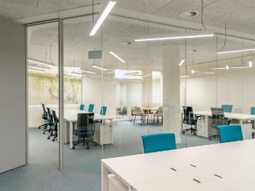 Espacio de trabajo flexible en el distrito de Chamartín