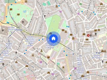 Estudios com Jardim no Bairro da Estrela