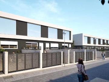 Este chalet adosadoobra nueva se encuentra en la...