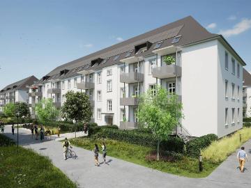 ERSTBEZUG Helle, klimatisierte 2 Zimmer Dachgeschoss...