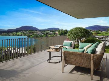 Erstbezug mit GARTEN & SEEBLICK in Egg am Faaker See...
