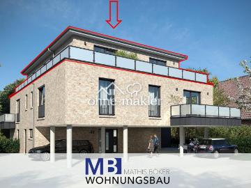 NEUBAU Wohnung mit Dachterrasse Meppen Esterfeld 118m²