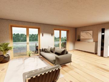ETW mit großem Balkon mit Seeblick Neubau