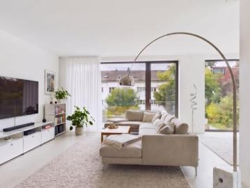 Exklusive 3.5 Zimmer Wohnung in Binningen mit Loggia &...
