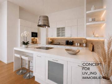 Exklusive 103m2 3 Zimmer Wohnung in traumhafter Parkanlage