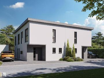 Exklusive Doppelhaushälfte in Kottingbrunn – Modernes...