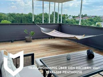 EXKLUSIVES PENTHOUSE MIT POOL & SAUNA 74 M² WOHNFLÄCHE |...