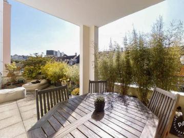 F2 48 m² meublé+terrasse 22 m² – 5 mn gare