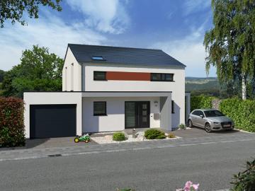 Individuell geplante Stadtvilla in Hirschau mit KfW40...