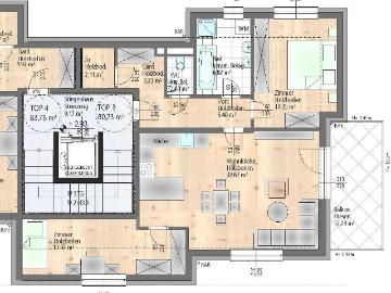 Projekt Ferdinand: Familienwohnung PREMIUMLAGE 12 m²...