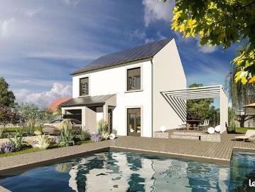 Faites construire votre maison 89.22 m² avec terrain à...