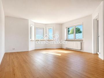 Frisch renovierte 3 Zimmer Wohnung mit Balkon &...