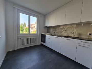 Frisch renovierte 3.5 Zimmer Wohnung an ruhiger und...