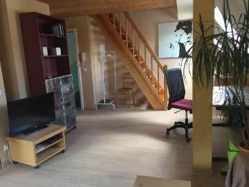 furnished maisonette attic apartment, Dresden Amsterdam...