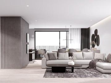 Gaia One: Apartamento com 2 quartos e varanda generosa...