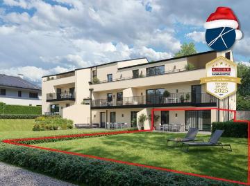 Gartenwohnung mit 260m² Außenbereichen Top 1 Erstbezug!